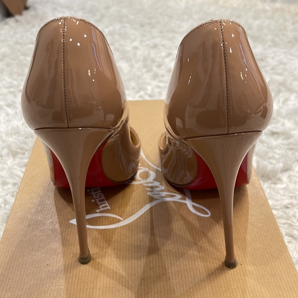 Christian Louboutin So Kate Nude 120 Patent Size 36.5 - Picture 3 of 6